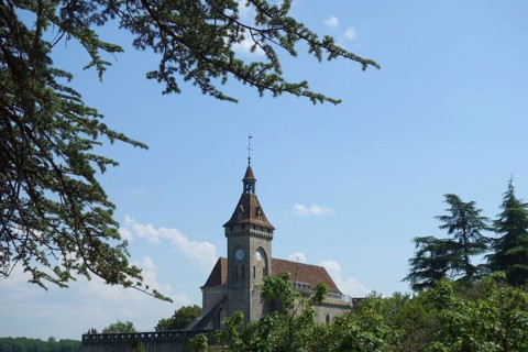 The castle of Rocamadour