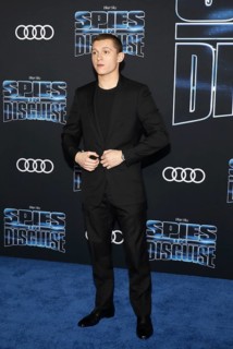 Tom Holland at the Los Angeles premiere of 'Spies In Disguise' held at the El Capitan Theatre in