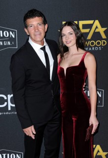 Antonio Banderas and Stella Banderas at the 23rd Annual Hollywood Film Awards held at the Beverly