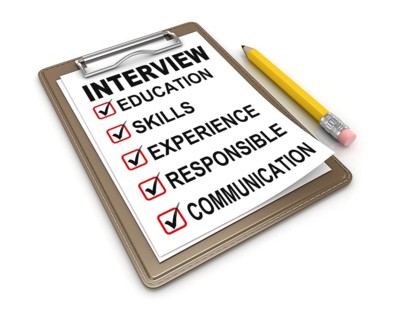 Interview Checklist, This is a computer generated and 3d rendered picture