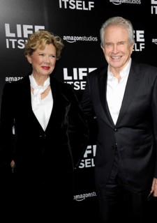 Warren Beatty and Annette Bening at the Los Angeles premiere of 'Life Itself' held at the ArcLight