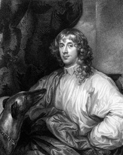 James Stewart, 1st Duke of Richmond (1612-1655) on engraving from 1827. Scottish nobleman. Engraved