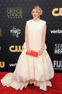 Greta Gerwig at the 29th Annual Critics' Choice Awards held at the Barker Hangar in Santa Monica,