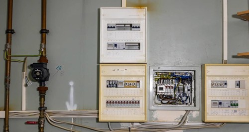Electrical system, fuse box