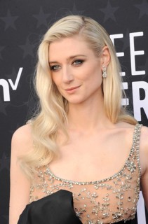 Elizabeth Debicki at the 29th Annual Critics' Choice Awards held at the Barker Hangar in Santa
