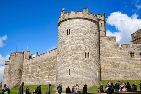 Windsor Castle at Windsor, United Kingdom, Europe