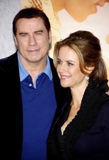John Travolta and Kelly Preston at the Los Angeles premiere of 'The Last Song' held at the ArcLight