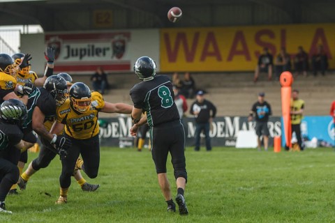 Ostend Pirates beat the Bruxelles Black Angels 16:15 in the Belgian final