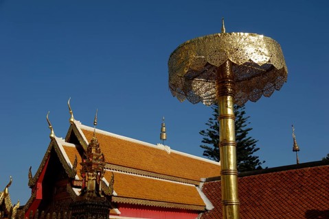 Wat Phra That Doi Suthep, Doi Suthep, Chiang Mai, Thailand, Asia