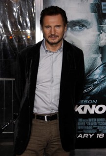 Liam Neeson at the Los Angeles premiere of 'Unknown' held at the Mann Village Theatre in Westwood