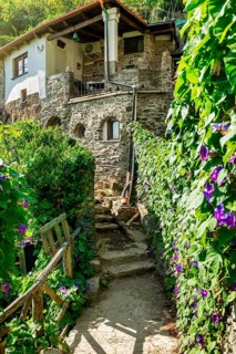 House in mountain village near Vernazza, Italy, Europe