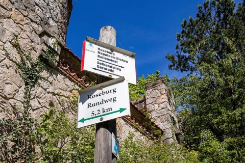 Roseburg Harz near Ballenstedt Rieder