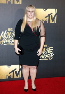 Rebel Wilson at the 2016 MTV Movie Awards held at the Warner Bros. Studios in Burbank, USA on April