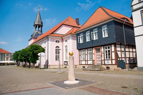 St.-Nicolai-Kirche is a baroque church in Gifhorn, Lower Saxony, Germany, Europe