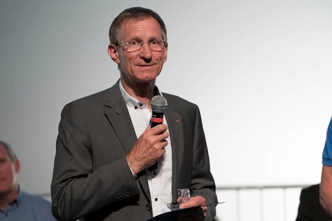 SPEYER, 21 MAY 2022, Presentation of the ASE Universal Astronaut Pin to Klaus-Dietrich Flade at the