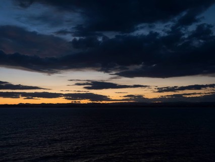 Sunrise near Stavanger on the Norwegian coast