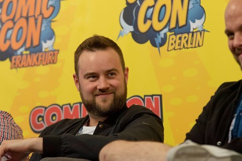 FRANKFURT, GERMANY, MAY 6th 2018: Manuel Straube (*1984, voice actor, german voice of Martin