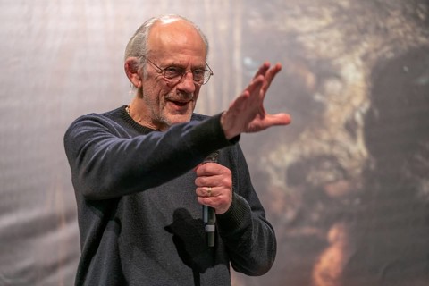 DORTMUND, GERMANY, December 8th 2019: Christopher Lloyd (*1938, American actor, Back to the Future,