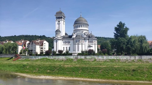 Orthodox Church, Sighisoara, Transylvania, Romania, Europe