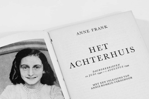 Amsterdam, Netherlands. October 2023., Introduction to the Diary of Anne Frank