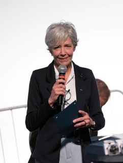 SPEYER, 21 MAY 2022, Presentation of the ASE Universal Astronaut Pin to Claudie Haigneré at the