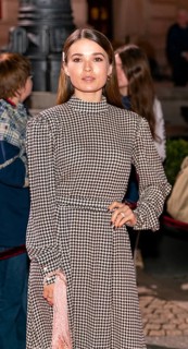 FRANKFURT AM MAIN, Deutschland, 18. Oktober 2019: Zoe Moore (*1993, deutsche Schauspielerin) bei