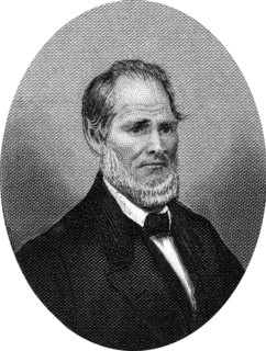 Engraving of Henry Smith Lane (February 24, 1811 – June 18, 1881), a United States Representative,