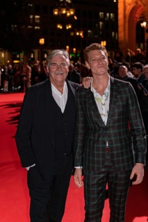 FRANKFURT AM MAIN, Deutschland, 18. Oktober 2019: Daniel Donskoy und Peter Simonischek bei ihrer