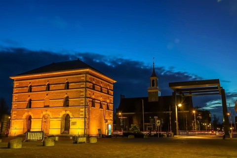 Den helder, the netherlands. december 2021. The former headquarter of the shipyard Willemsoord and