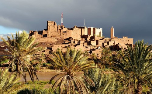 Morocco, Kasbah Tiffoultoute near Ouarzazate, Africa