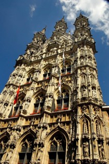 City Hall, Louvain, Leuven, Leuven, Belgium, Europe