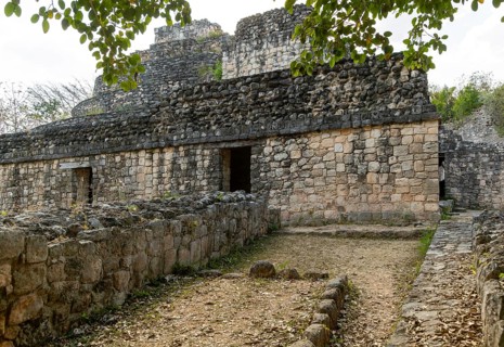 Mayan ruins at Ek Balam archaelogical site, near Valladoid, Temozón, Yucatán, Mexico, Central
