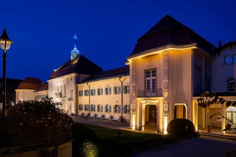 The Saxon State Spa Bad Elster has installed an impressive lighting system. A fascinating world of
