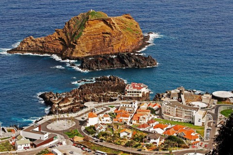 View of Porto Moniz, Madeira, Portugal, Europe