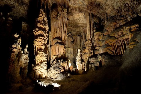 Coves del Drach, Cuevas del Drach, Dragon's Cave, Porto Cristo, Majorca, Balearic Islands, Spain,