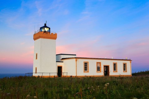 Lighthouse, Duncansby Head, Scotland, Great Britain