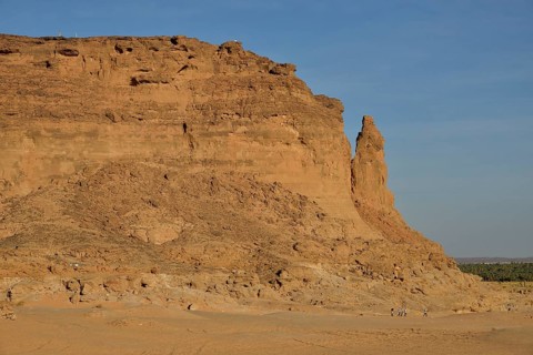 Pinnacle of Gebel Barkal, Karima, ash-Schamaliyya, Nubia, Sudan, Africa