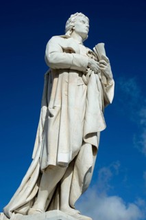 Schiller Monument, in front of the concert hall, Gendarmenmarkt, Berlin, Germany, Europe