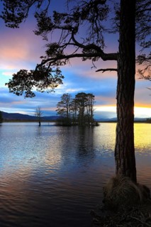 Loch Mallachie, Cairngorms National Park, Scotland, United Kingdom, Europe