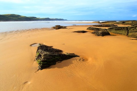 Beach, Sutherland, Scotland, Great Britain