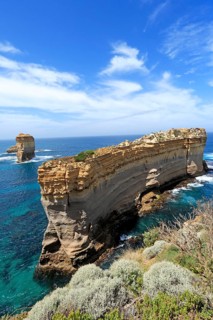 Rocky coast, Great Ocean Road, Port Campbell National Park, Victoria, Australia, Razorback, Oceania