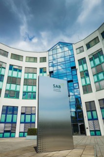 The Sächsische Aufbaubank - Förderbank -, or SAB for short, was founded in 1991 and is the state