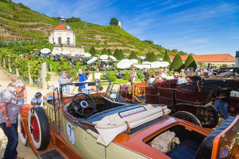 DEU Sachsen Radebeul (© Sylvio Dittrich +49 1772156417) Concours d'Élégance Packard 1929 The