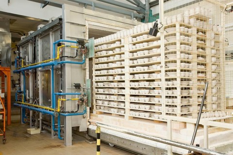 Porcelain manufactory kilns