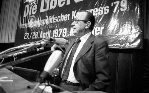 Defence Policy Congress of the Free Democratic Party (FDP) on 27.4.1979 in Muenster, Germany,