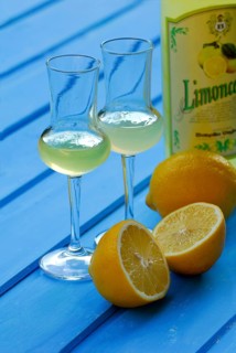 Limoncello, lemon liqueur, Italy, Europe