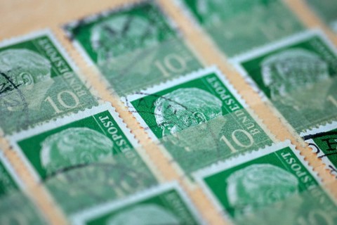 Theodor-Heuss stamps, stamp collection
