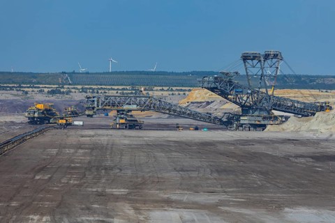 The Welzow-Süd opencast mine is an opencast lignite mine in southern Lower Lusatia in the district