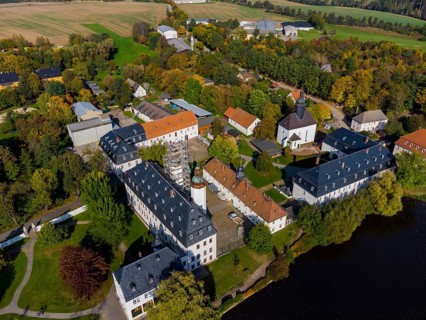 Blankenhain Castle in Blankenhain near Crimmitschau was once part of a knight's estate and,