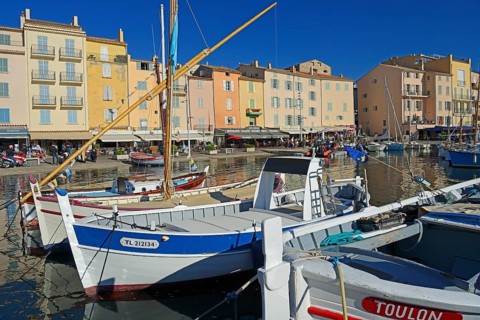 Port of Saint Tropez, Var, French Riviera, Provence-Alpes-Cote d'Azur, France, Europe